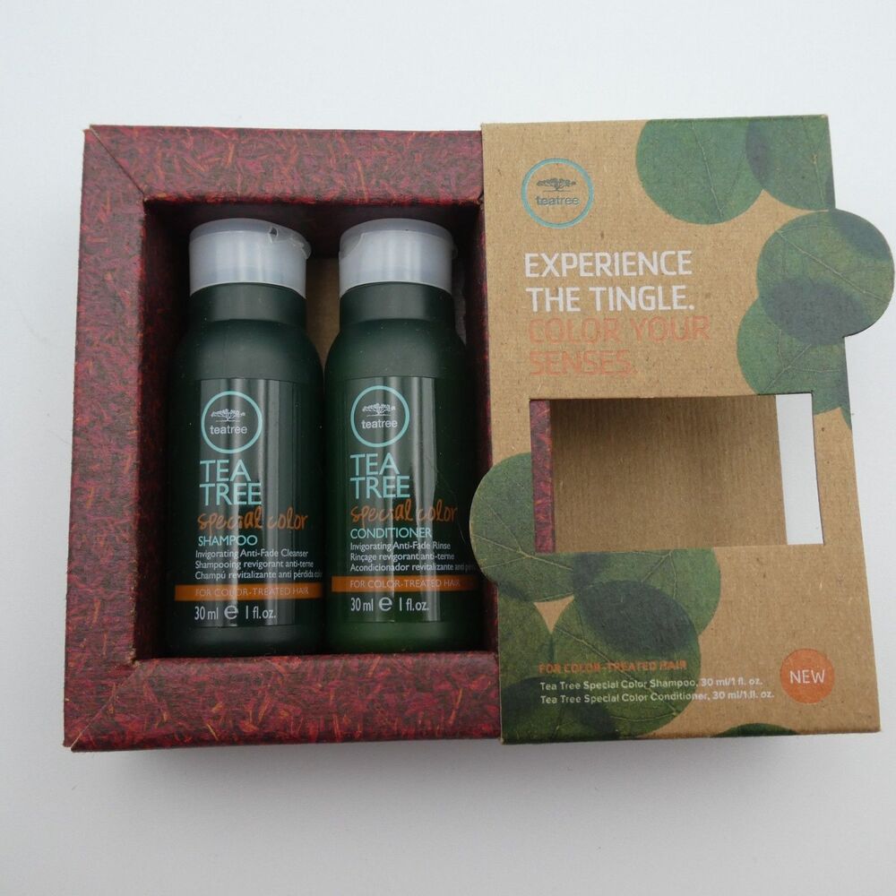 PAUL MITCHELL Tea Tree Special Color Shampoo and Conditioner 1oz Ea Travel Trial - Picture 2 of 5